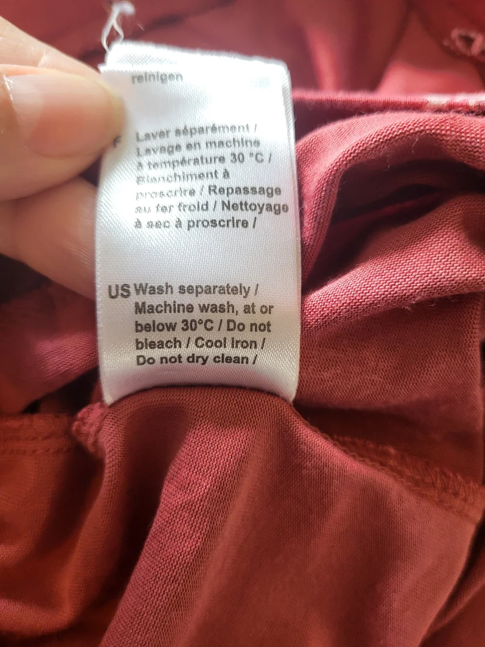 Women’s Floral Tank Top in Dusty Rose - Picture 6 of 11